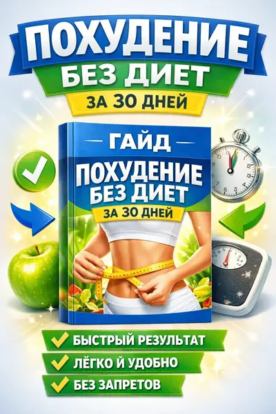 Гайд: Похудение без диет за 30 дней
